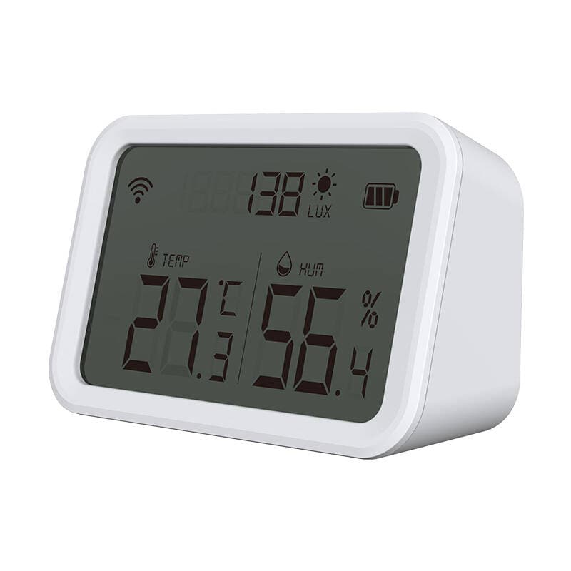 NEO NAS-TH02W Temperatur- og luftfuktighetssensor med Zigbee TUYA-skjerm