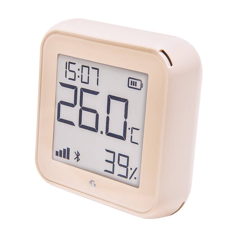 Shelly H&T Gen3 Temperatur- og fuktighetssensor, WiFi (Mocha)
