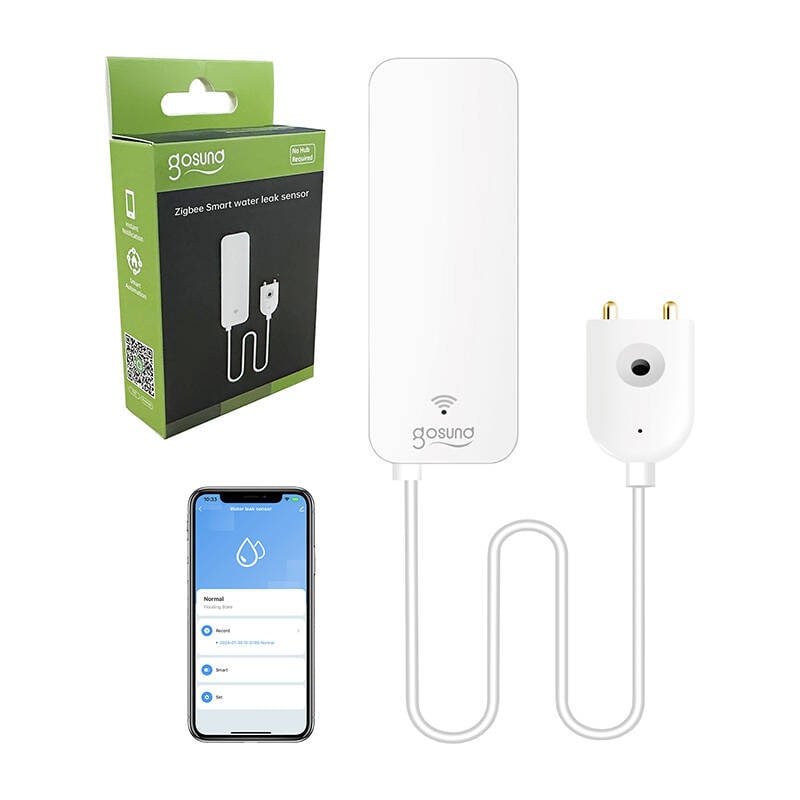 ZigBee Gosund ST19 Tuya smart flood/water lekkasjesensor