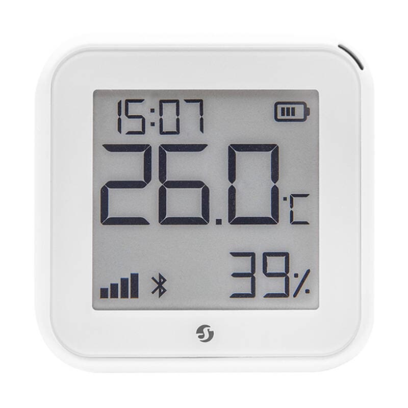 Shelly H&T Gen3 Temperatur- og fuktighetssensor, WiFi (hvit)