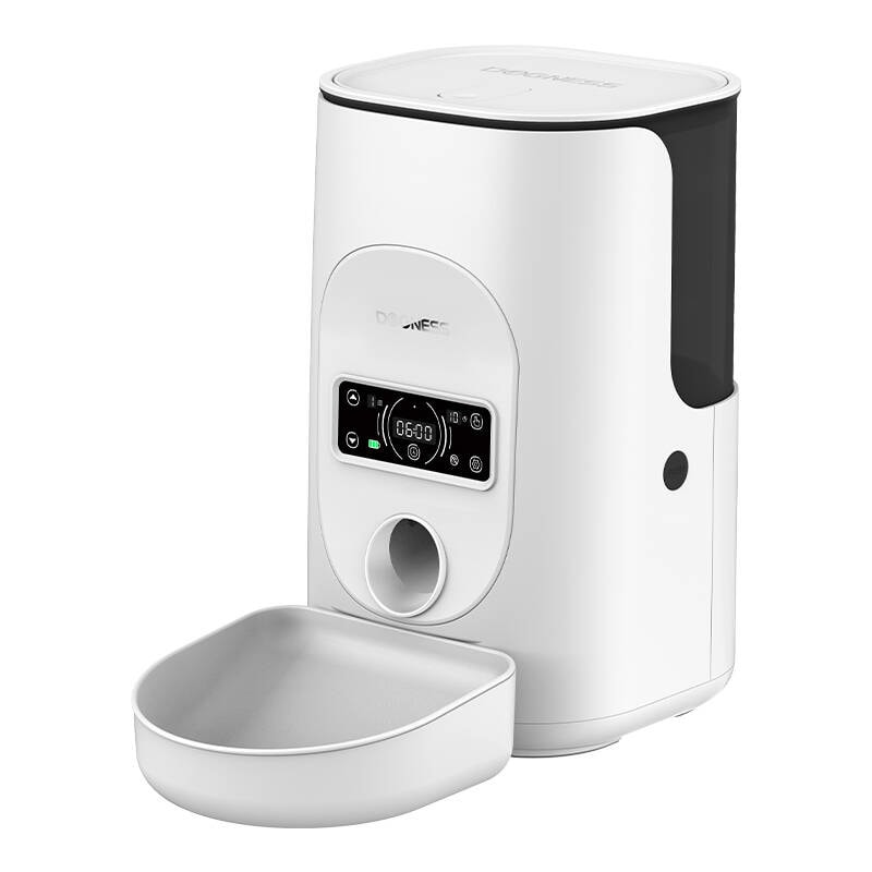Dogness F17 4L smart matdispenser med plastskål (hvit)