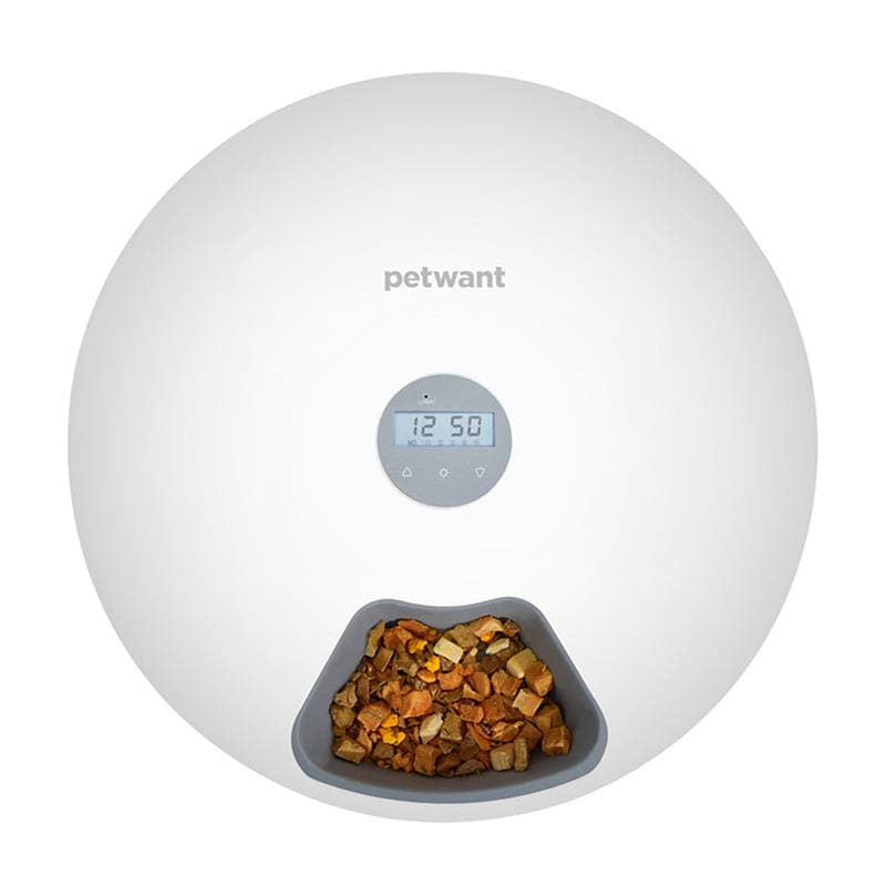 PetWant F6 intelligent 6-kammer matdispenser