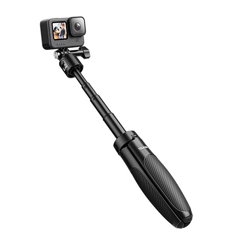 Telesin selfiepinne med stativ for sportskameraer (S1-MNP-02)