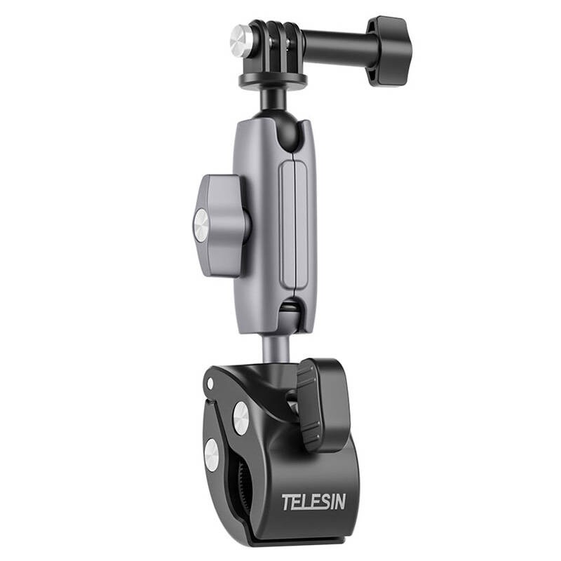 TELESIN Universal styreklemme for sportskameraer (aluminium)