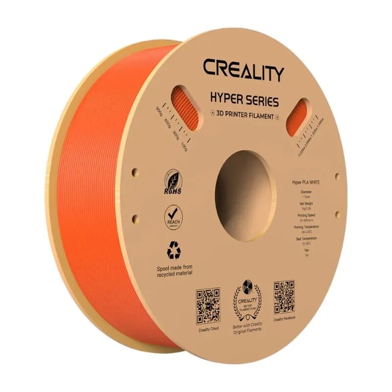 Hyper PLA Filament Creality (oransje)