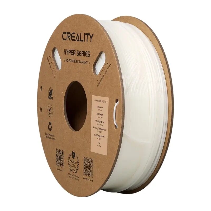 Hyper ABS Filament Creality (hvit)
