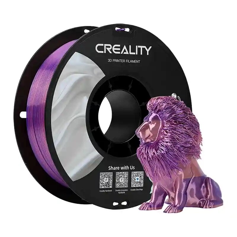 CR-Silk PLA-filament Creality (rosa-lilla)