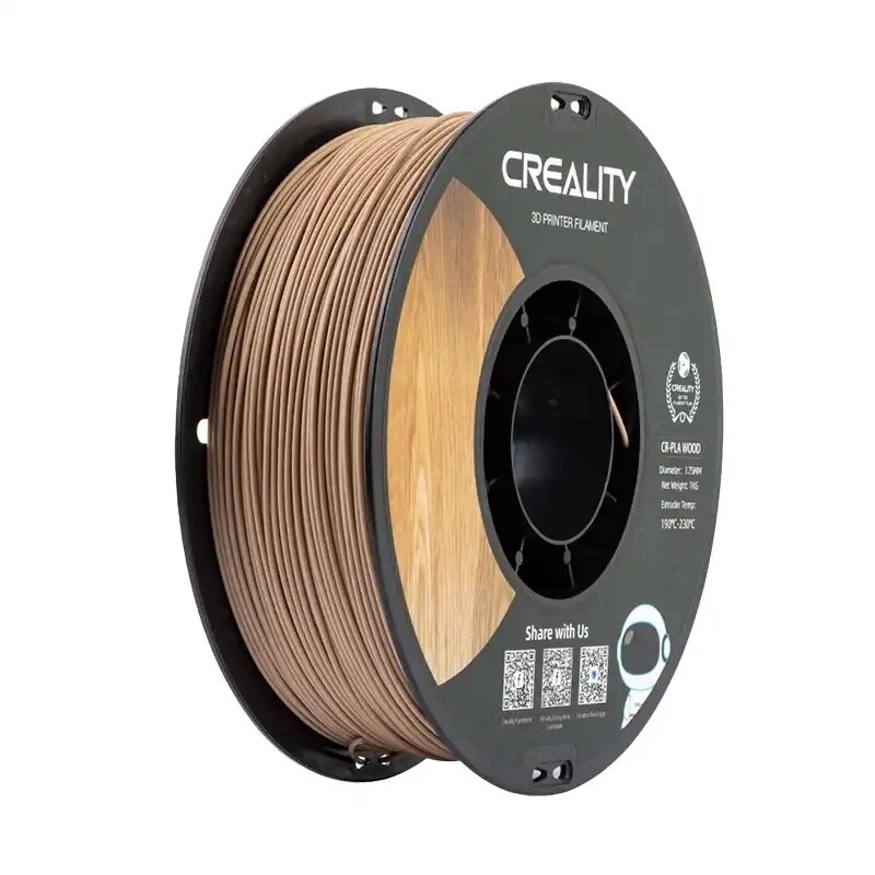 CR-PLA Wood Filament Creality (hvit furu)