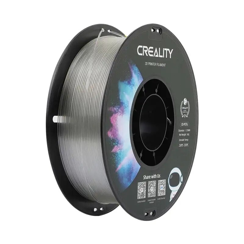 CR-PETG Filament Creality (gjennomsiktig)