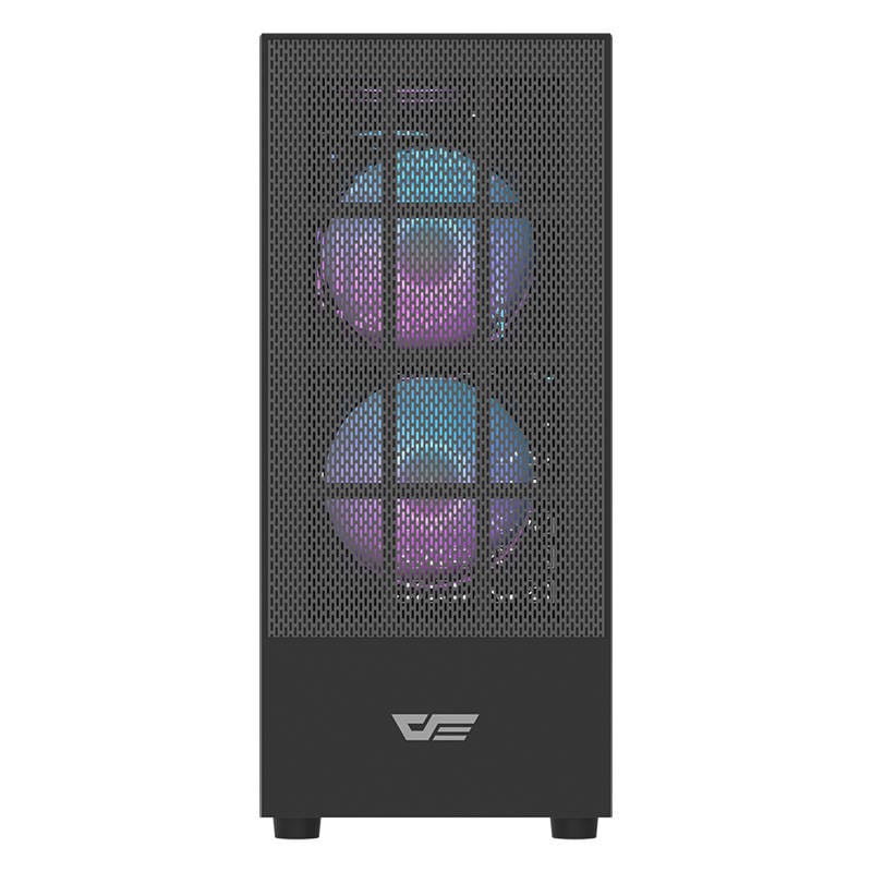 Darkflash A290 PC-kabinett (svart) + 3 vifter