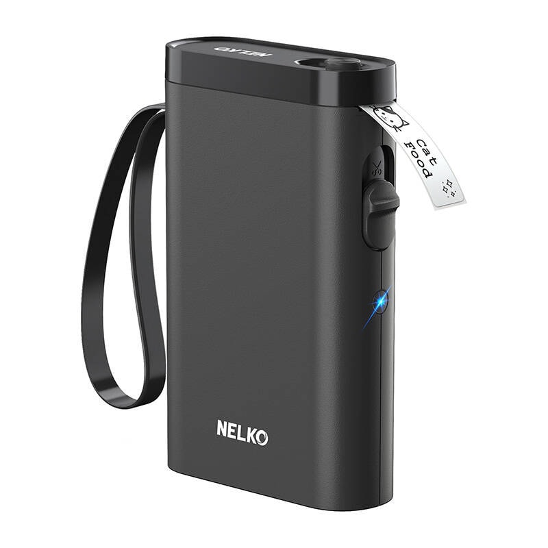 Nelko P21 termisk etikettskriver (svart)