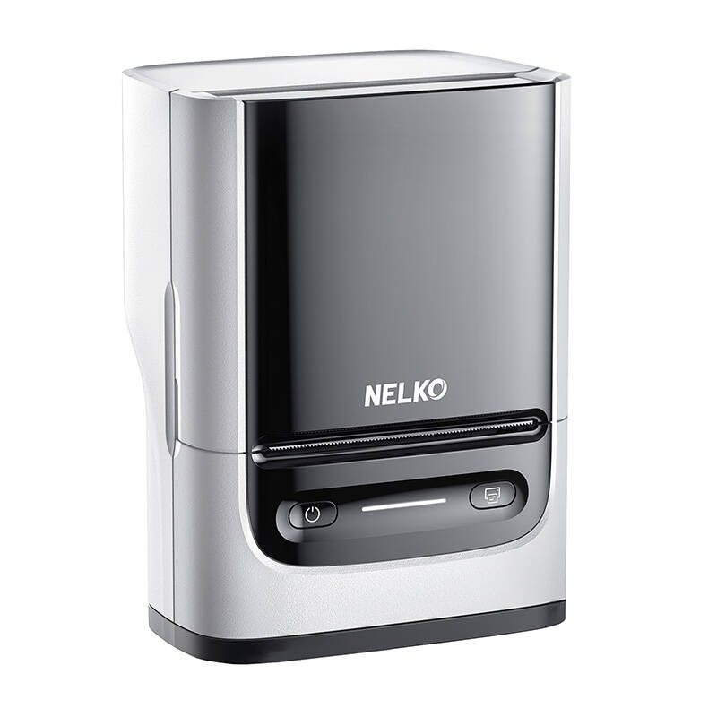 Nelko PM220 termisk etikettskriver (hvit)