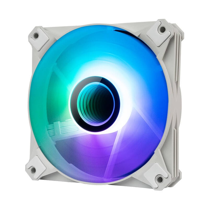 Darkflash INF8 ARGB datamaskinvifte (hvit)