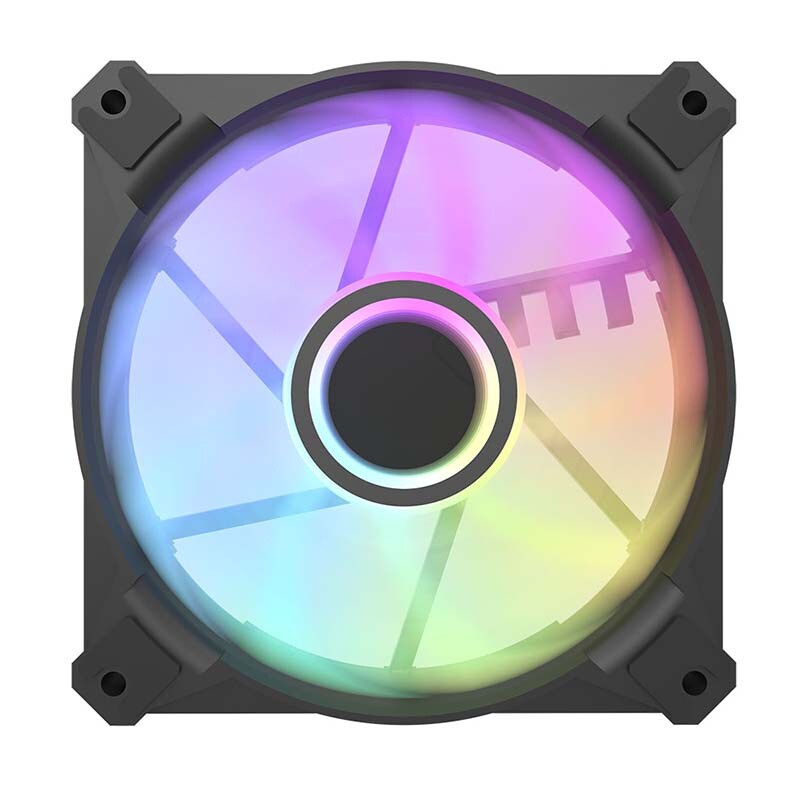Vifte sett Darkflash INF8 ARGB, 3in1 120x120 (svart)