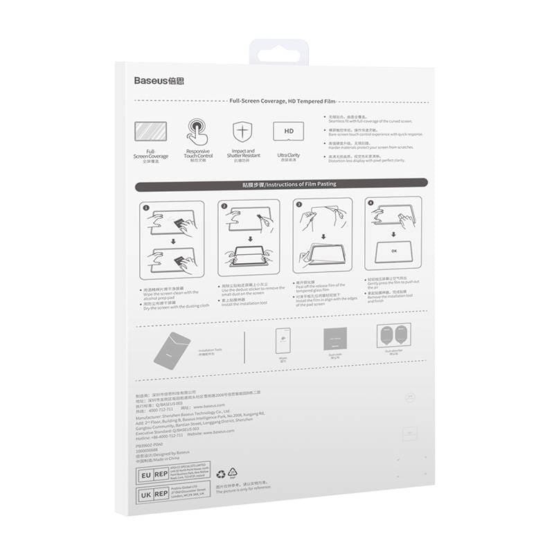 Baseus Krystallherdet glass 0,3 mm for nettbrett Huawei MatePad Pro 12,6"