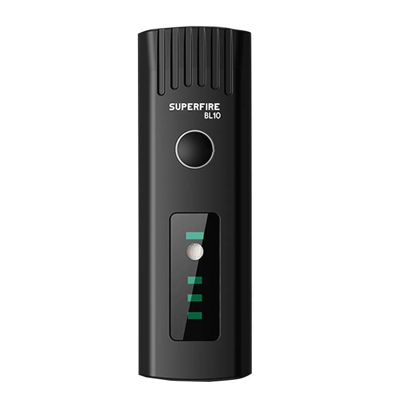 Superfire BL10 sykkellommelykt, USB, 4 moduser, 90 m