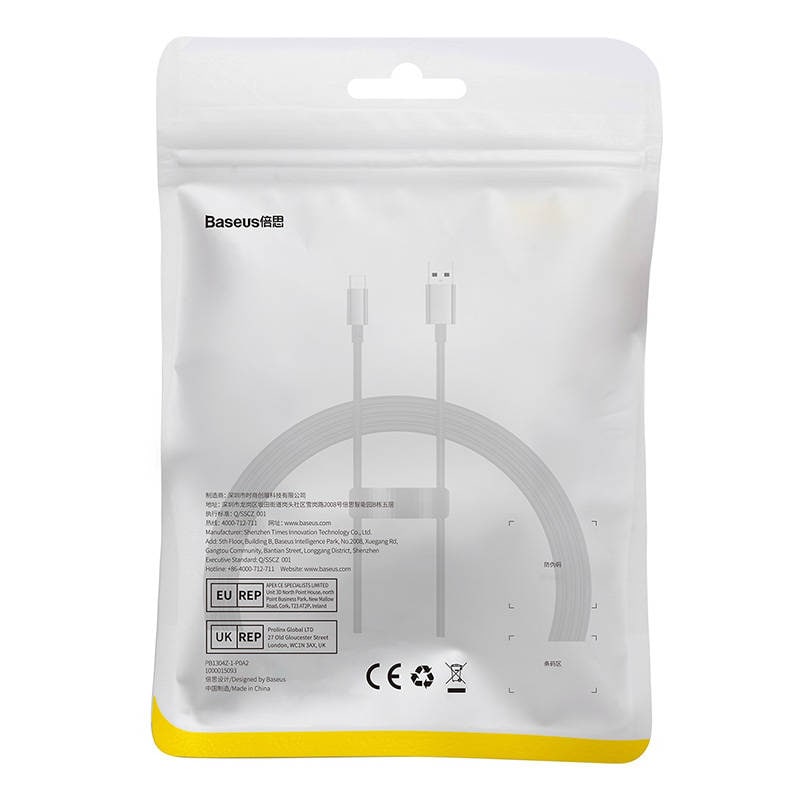 Kabel USB do USB-C Baseus Superior 100W 1,5m (svart)