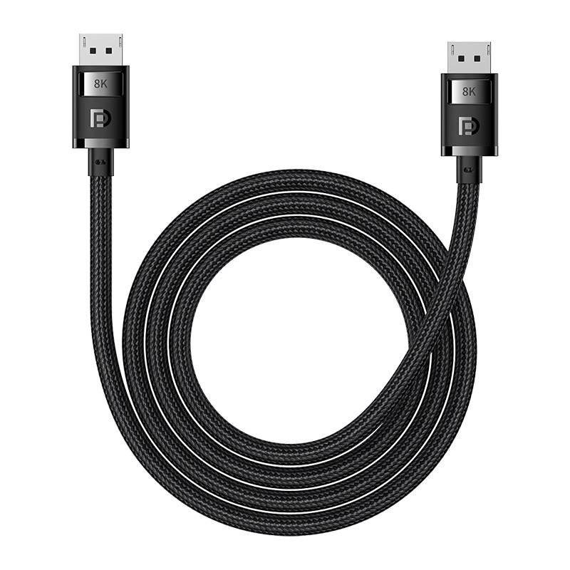 DP 8K til DP 8K-kabel Baseus High Definition 2 m (svart)