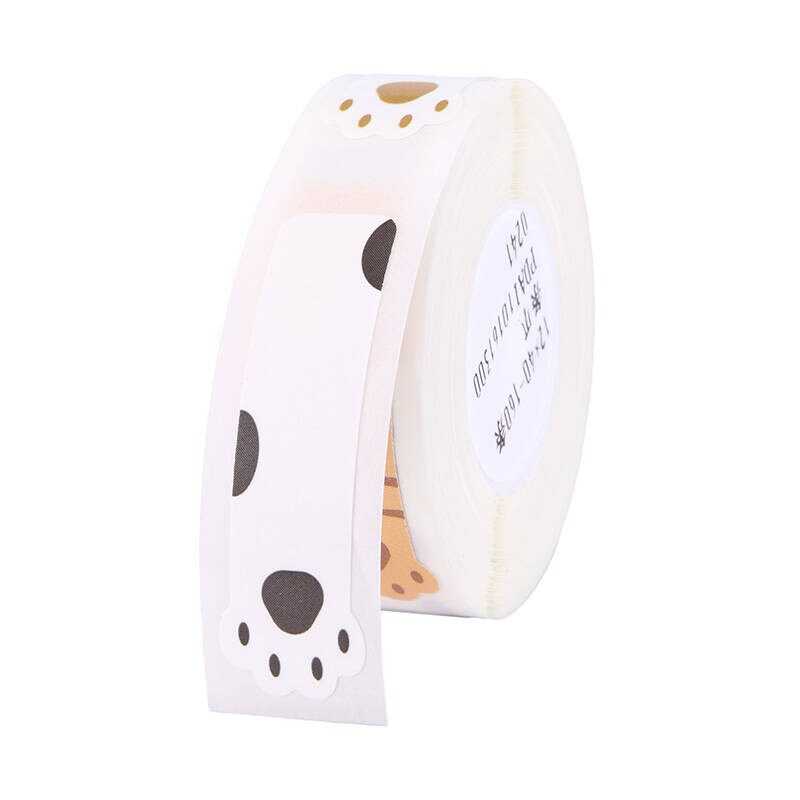 Termoetiketter Niimbot klistremerker 12x40 mm, 160 stk (Claw)