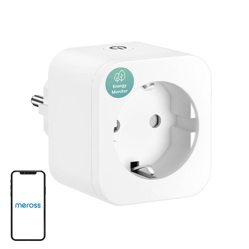 Smartplugg MEROSS MSS305-EU med energimonitor (ikke-HomeKit)