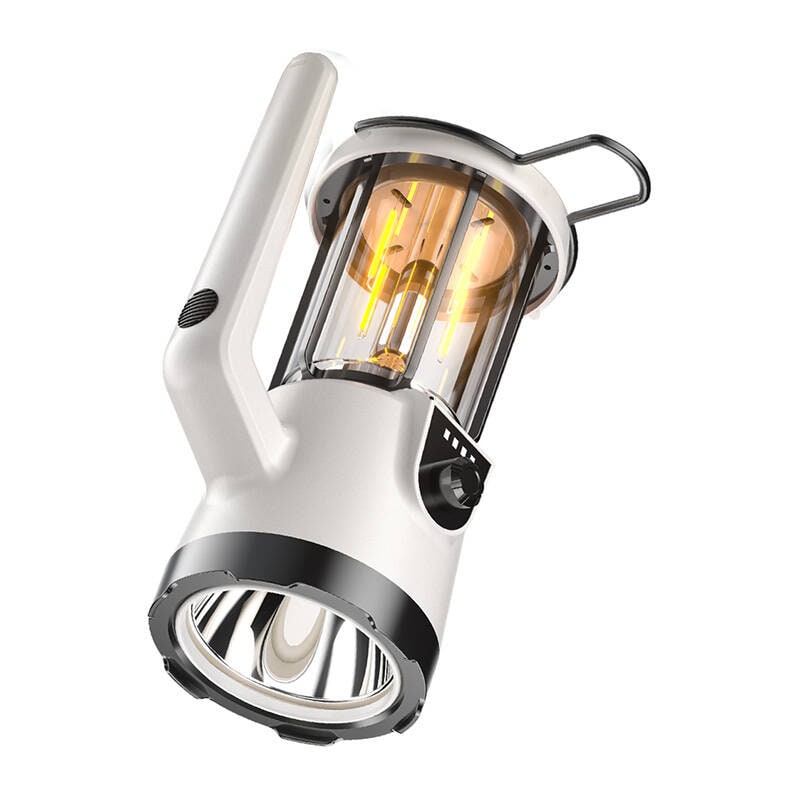 Superfire M61 campinglampe med søkelys, 360 lm, USB-C, 350 m