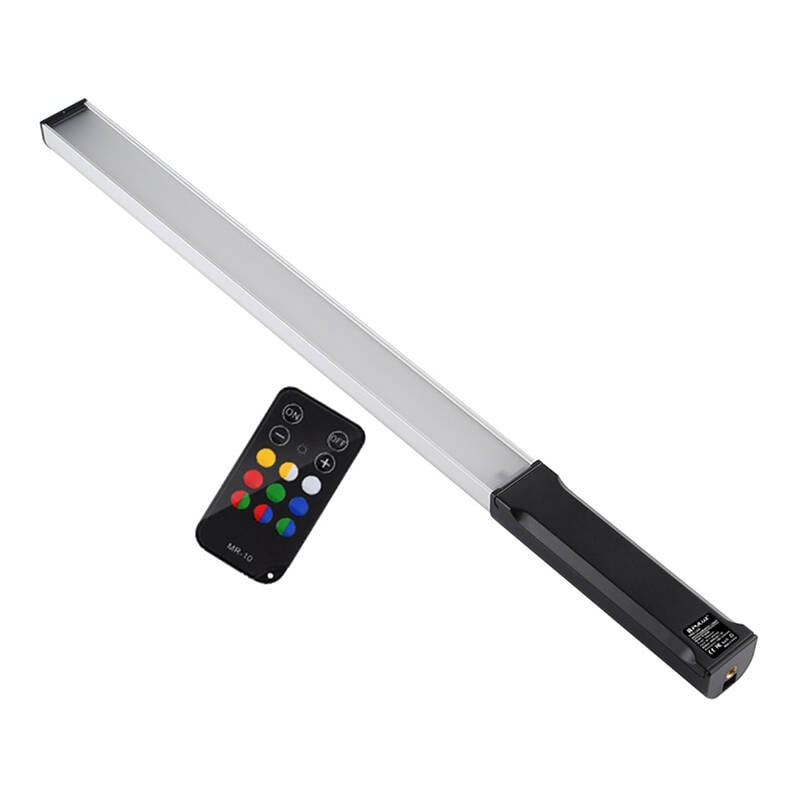Fargerik LED-pinne PULUZ med fjernkontroll (PU460B)