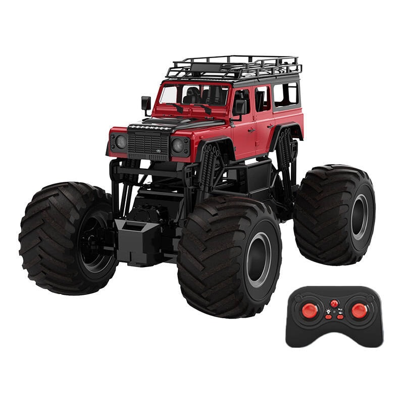 Fjernkontroll RC fjernkontrollbil 1:8 Double Eagle (rød) Land Rover Defender E375-003