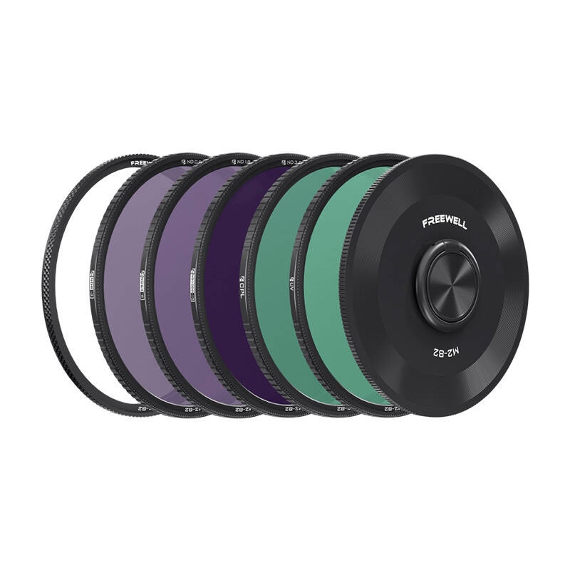 Fem filtersett Freewell M2 Series Quick Swap 82 mm