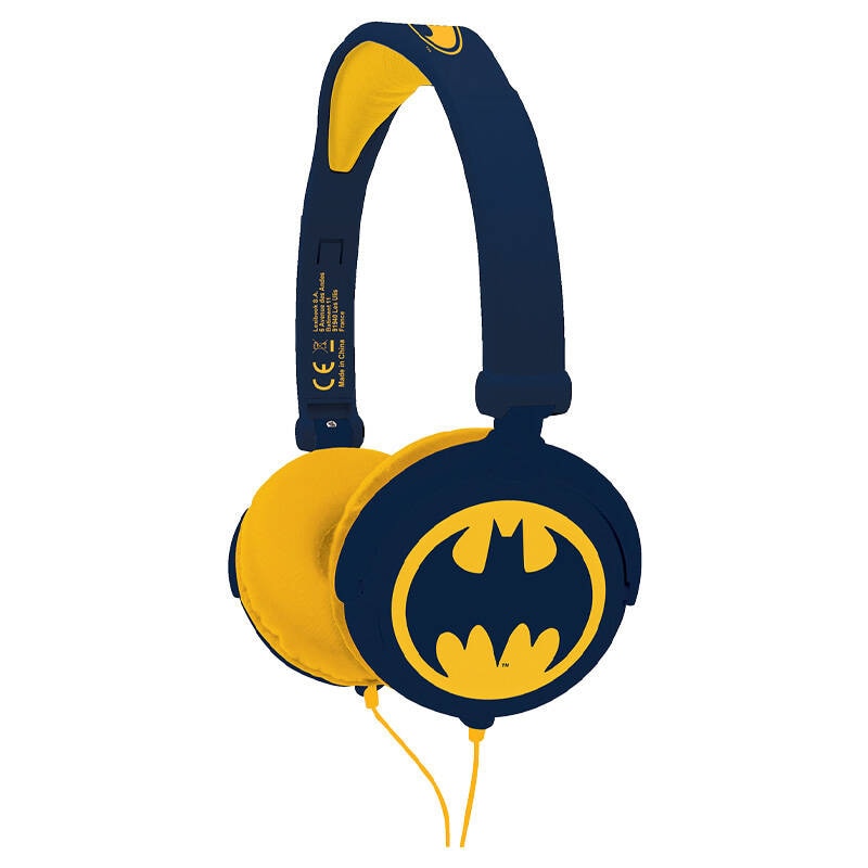 Sammenleggbare hodetelefoner Batman Lexibook