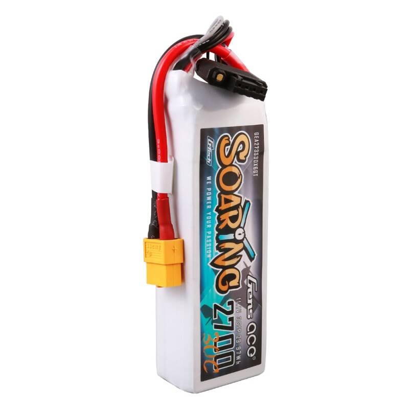 Gens ace G-Tech Soaring 2700mAh 11,1V 30C 3S1P LiPo-batteri