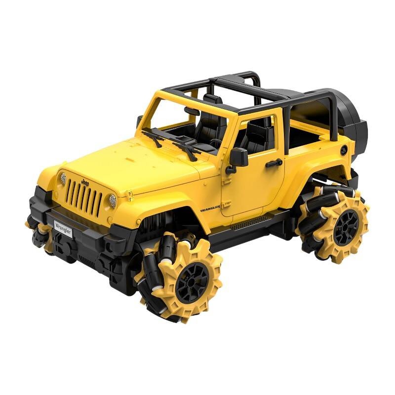 Fjernstyrt bil 1:16 Double Eagle (gul) Jeep (drift) E348-003