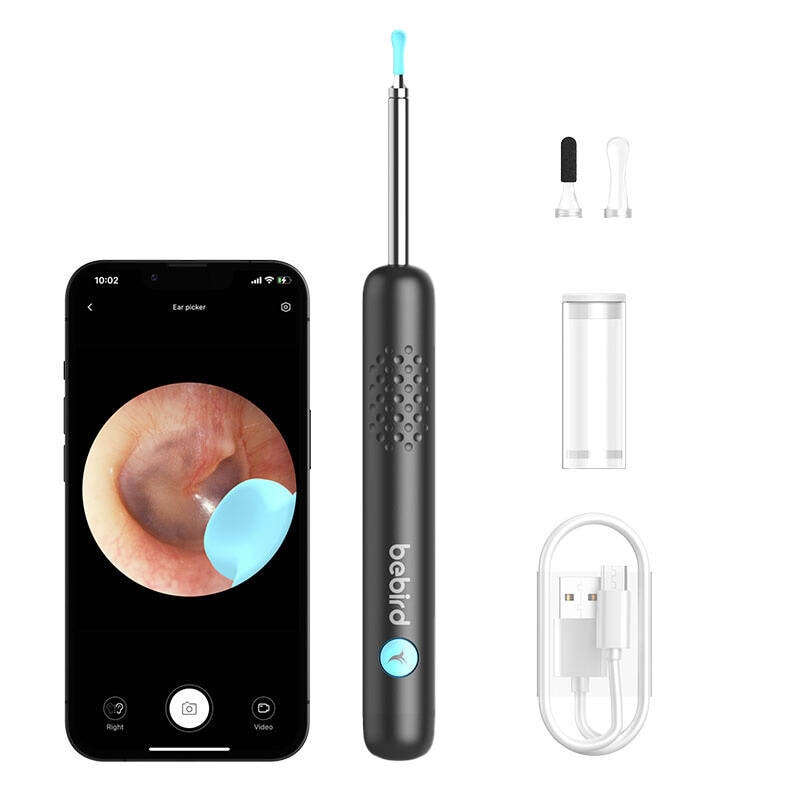 Smart Visual Ear-Clean Rod Bebird R1 svart