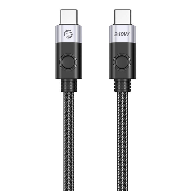 Orico 240 W USB-C til USB-C-ladekabel, 1 m (svart)