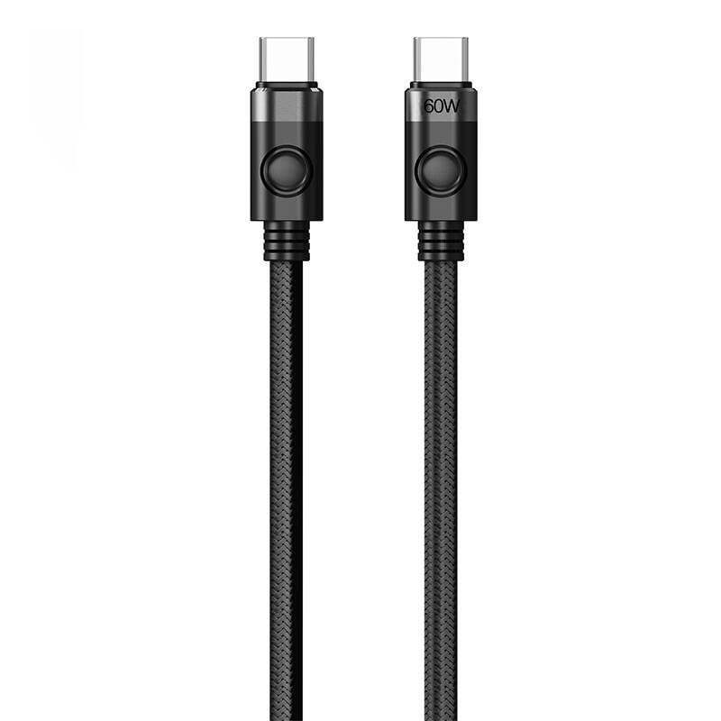 Orico 60 W USB-C til USB-C-ladekabel (svart)