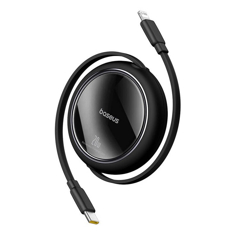 USB-kabel Baseus Free2Pull USB-C til iP 20W 1m (svart)