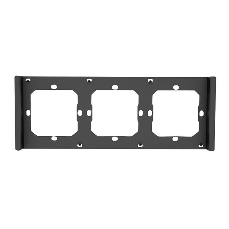 Ramme for bryter M5 80 trippel 3-fold SONOFF M5-3C-80-F (grafitt/svart)
