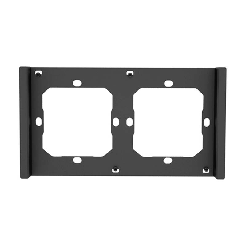 Ramme for bryter M5 80 dobbel 2-fold SONOFF M5-2C-80-F (grafitt/svart)