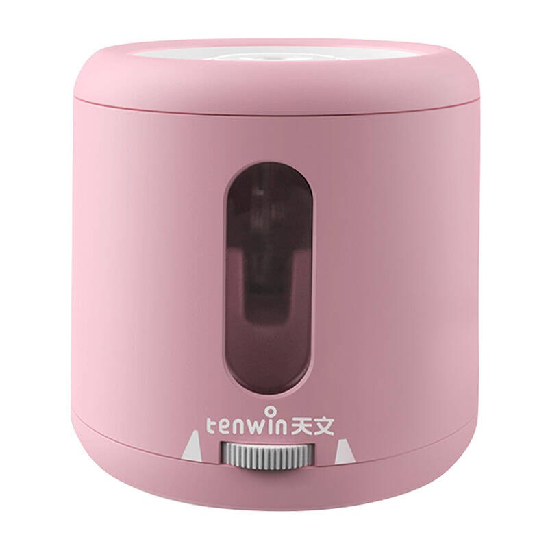 Tenwin 8035-4 batteri/USB elektrisk spisser med beholder (rosa)