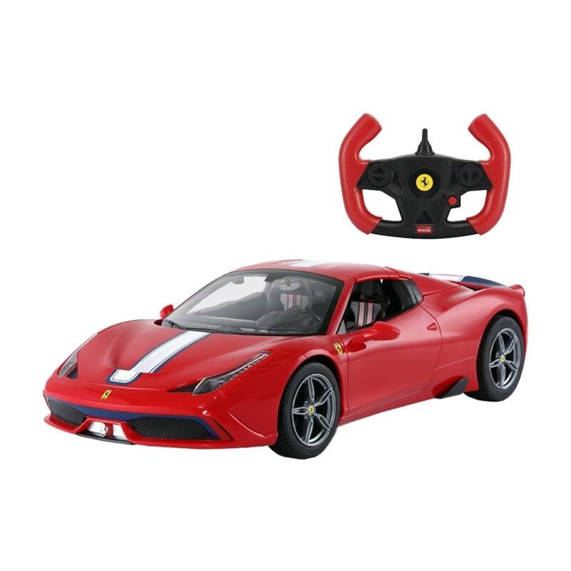 RASTAR R/C 1:14 Ferrari 458 Speciale A Cabriolet Version setningsbil (rød)