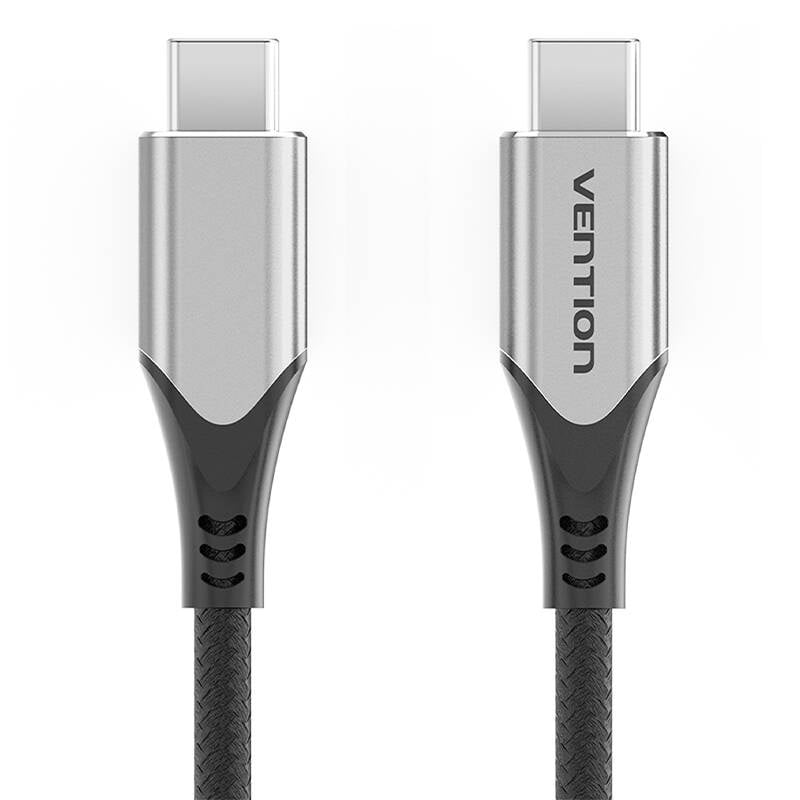 Vention TAAHF USB-C til USB-C 60W USB-kabel på 1 m (grå)
