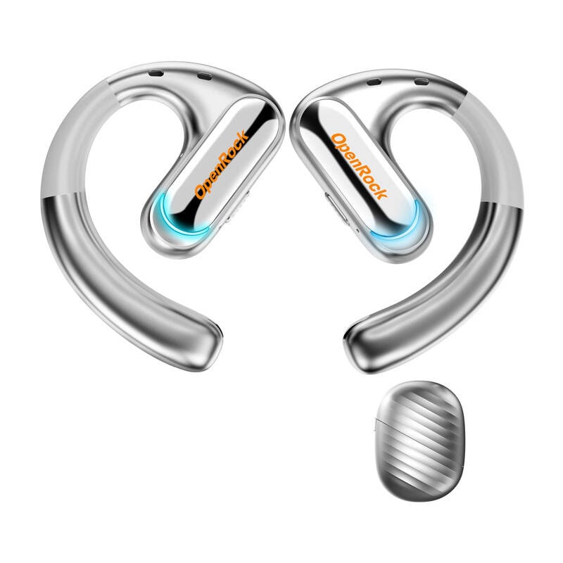 OWS OneOdio OpenRock Pro trådløse hodetelefoner (sølv)