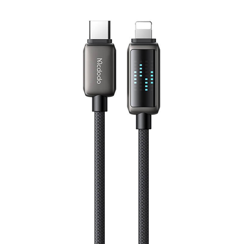 Mcdodo CA-2630 USB-C til Lightning-kabel, 36 W, LED-display, 1,2 m