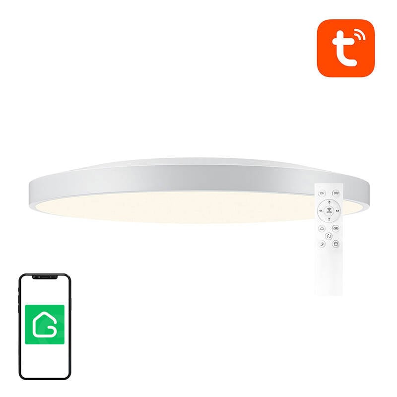 Smart taklampe 32 cm, Wi-Fi/Bluetooth, 16M RGBCW, Gosund LB11, 1920 lm, Tuya + fjernkontroll. / Lampe / LED