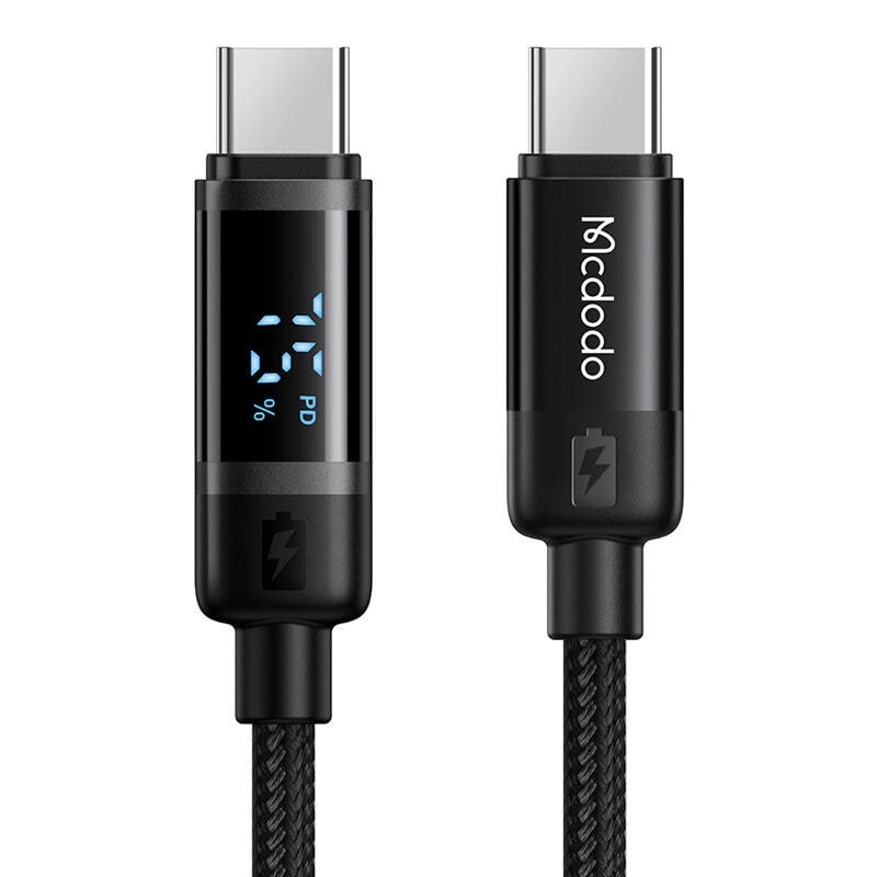 Mcdodo CA-5780 USB-C til USB-C 60W datakabel 1,2 m (svart)