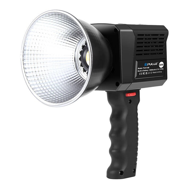 PULUZ PU4119B 60W 2500K-6500K (svart) studiolampe.
