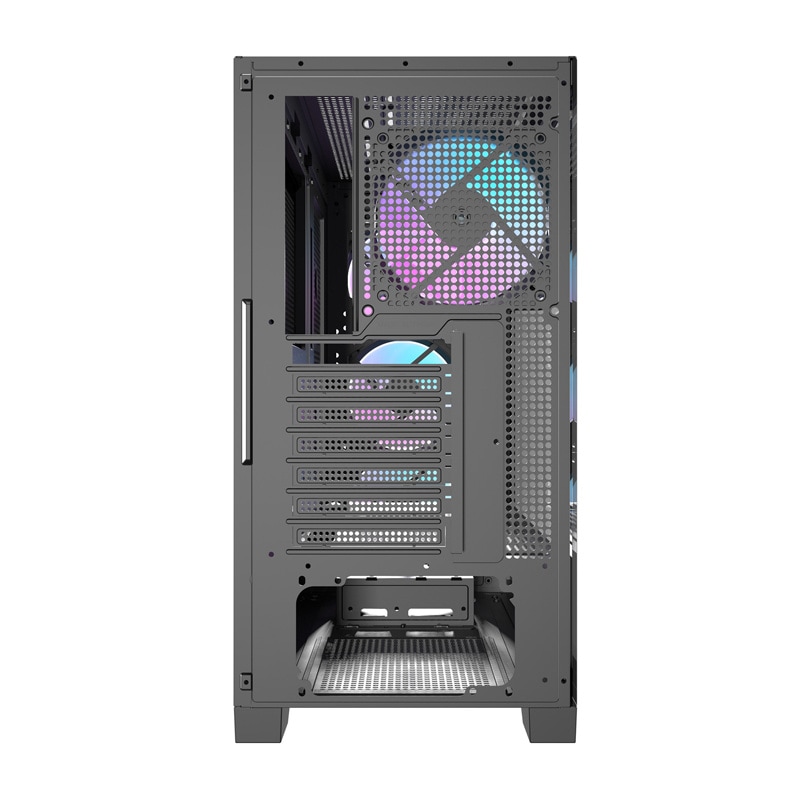 Darkflash DRX90 PC-kabinett i glass (svart)