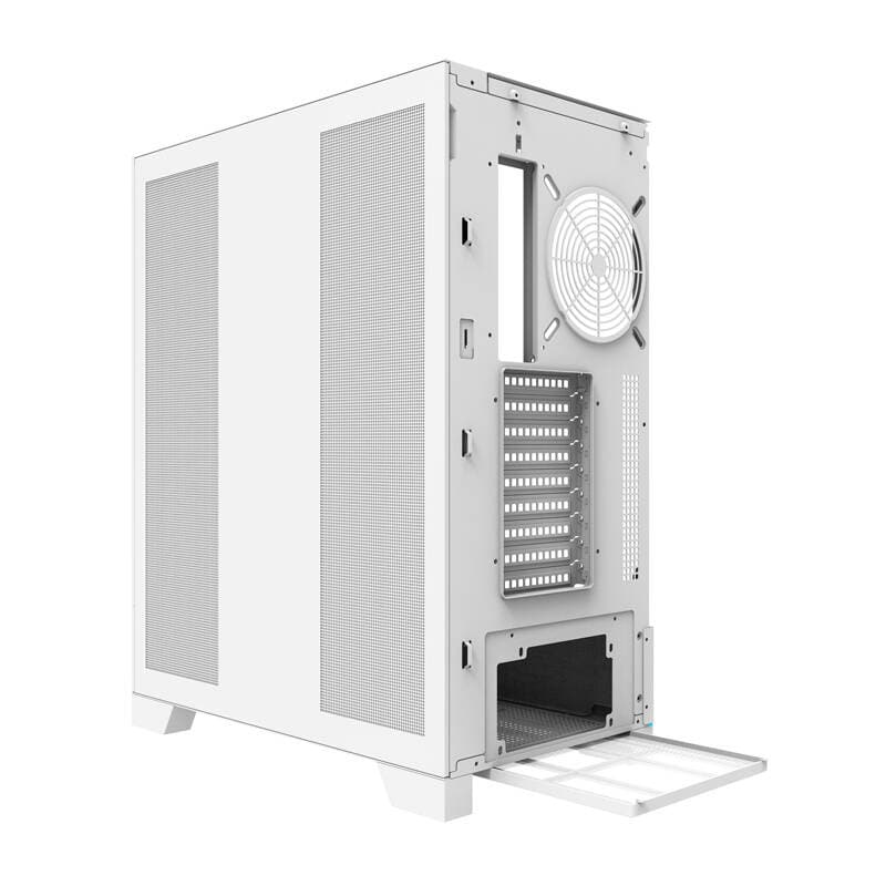 Darkflash DY450L PC-kabinett uten vifter (hvit)