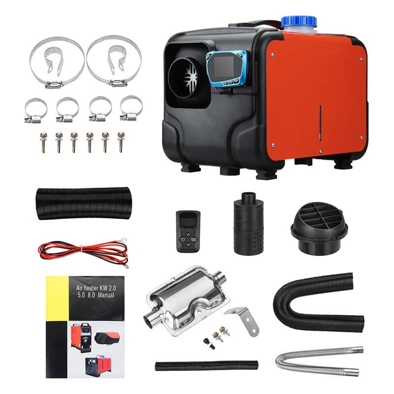 Parkeringsvarmer Blitzwolf BW-AH-H1B-BT, 5kw med AC-inngang, app-styrt + Bluetooth