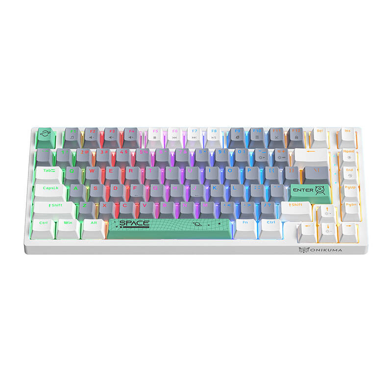 ONIKUMA G52 kablet tastatur (82 taster) (QWERTY)