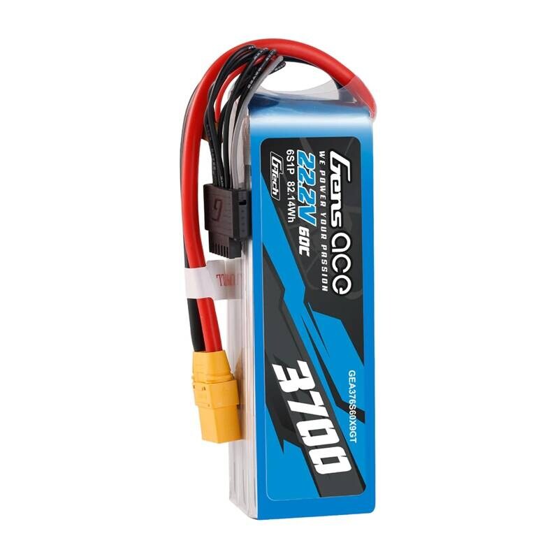 Akkumulator Lipo Gens Ace G-Tech 3700mAh 22,2V 60C 6S1P XT90